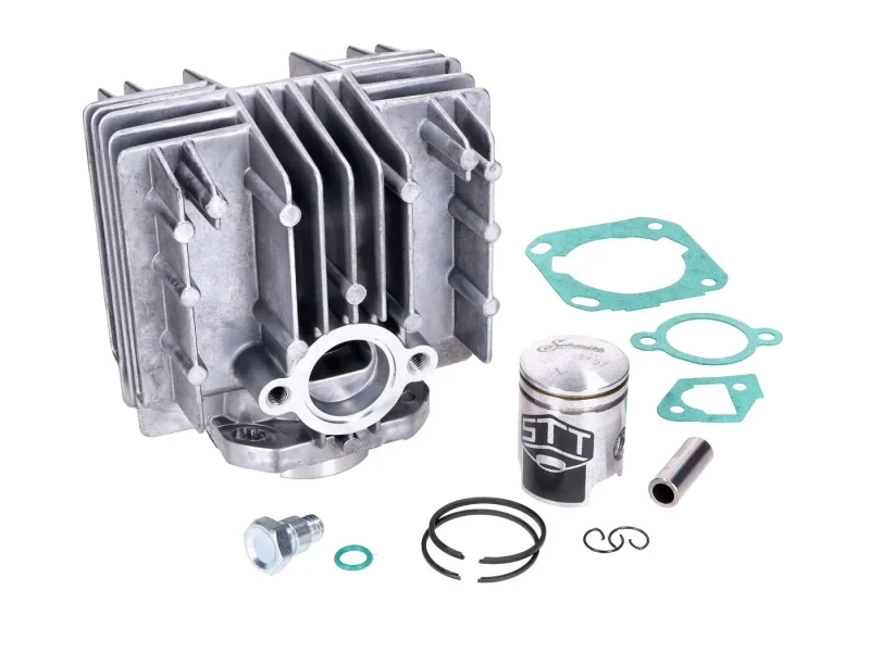 Zylinder Kit Schmitt 50ccm/38mm (44mm Hub) Version Mokick für Sachs 504, 505, Hercules Prima