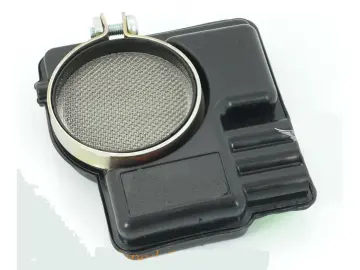 Luftfilter Schwarz Metall-Kunststoff für Piaggio, Ciao, Ciao Mix, SI, Boxer, Grillo, Bravo, EC 1