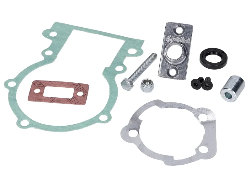 Kurbelgehäuse komplett Polini für Piaggio Vespa Grillo, Si mit Elektronik-Zündung