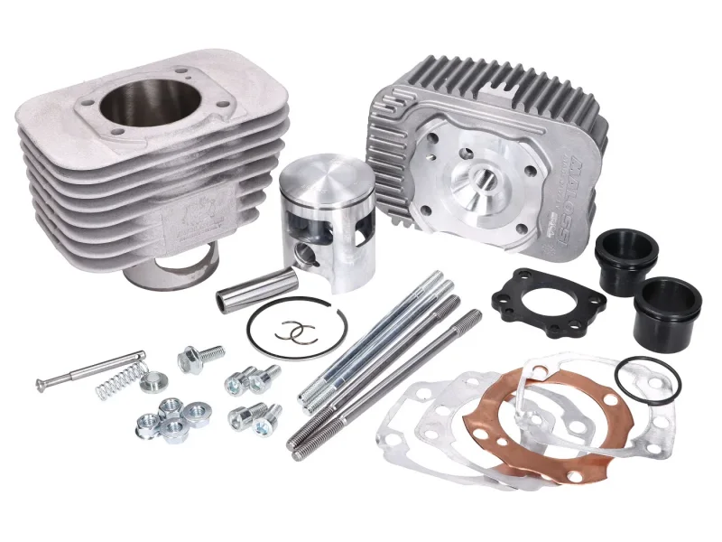 Zylinder | Zylinderkit Malossi BIG D.E.P.S. 4 MHR 47mm für Piaggio Bravo, Boss, Boxer, Ciao, Grillo, SI 50, MP-One