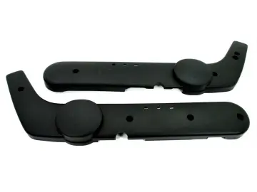 Seitenverkleidung Kunststoff Schwarz für Piaggio Vespa Ciao