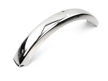 Schutzblech Chrom Edelstahl Hinten für Piaggio Ciao PX