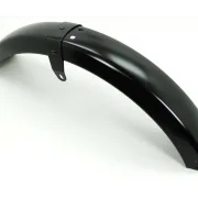 Schutzblech Schwarz Mit Halter für Piaggio, Vespa, Ciao, PX